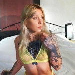 Inked babe Nayomi Sharp pussy reshaped with maledom cock