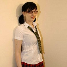Sexy Busty Lesbian Cosplay